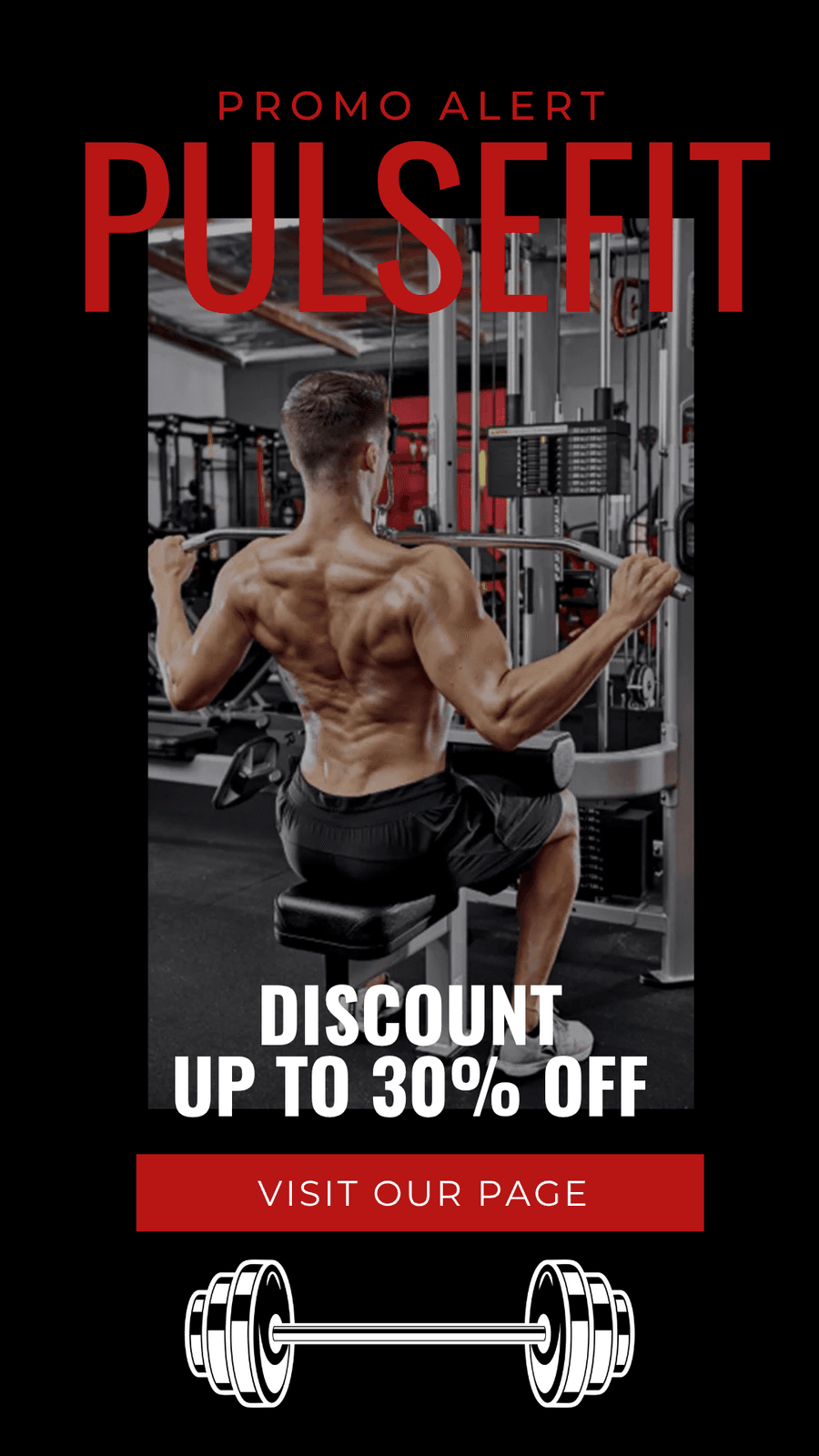 PulseFit Gym Social Media